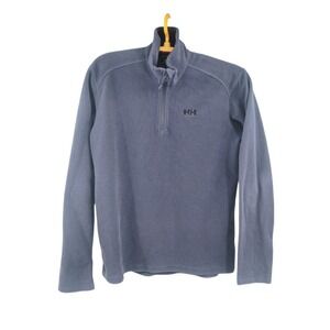 Helly Hansen Large 1/4 Zip Polartec Fleece Sweatshirt Jumper Hiking Outdoor